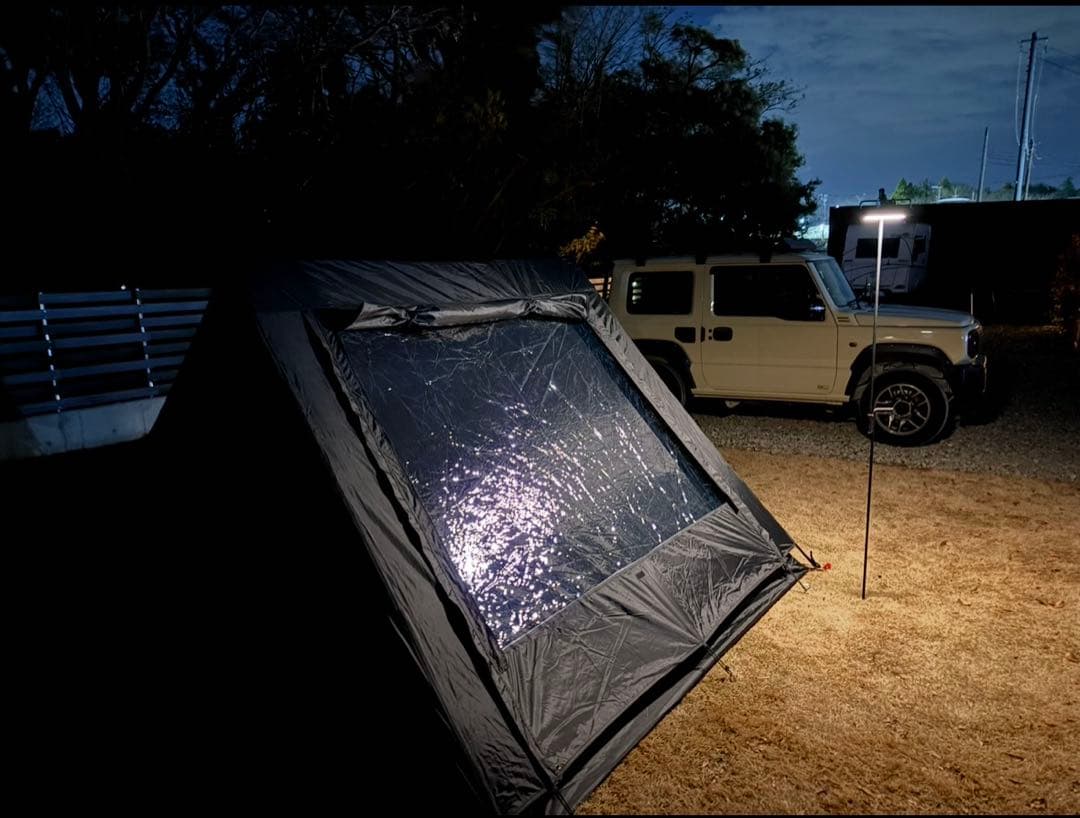 camvil ケムビル　Aテント　ブラック　軍幕　TPU