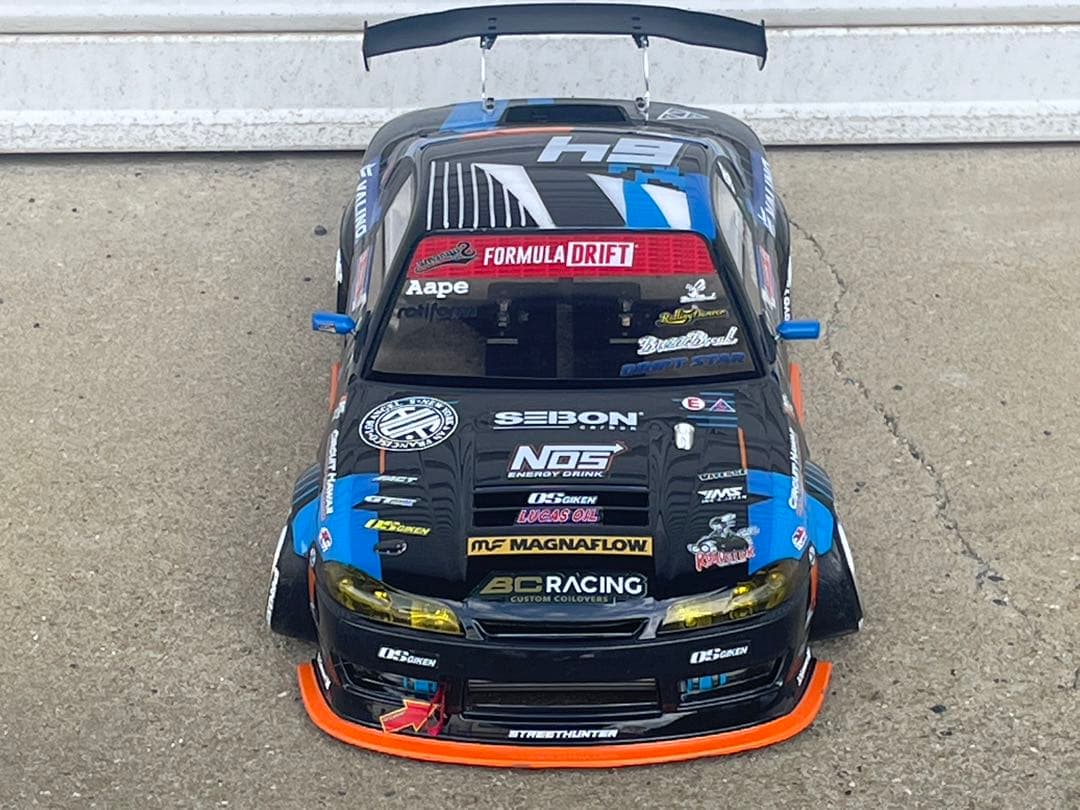 ヨコモ yokomo 下田沙也加 シルビアS15 塗装済みボディ ラジドリ