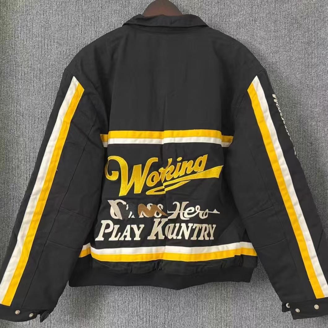 KAPITAL ナイロンジャケット 黒・黄・白