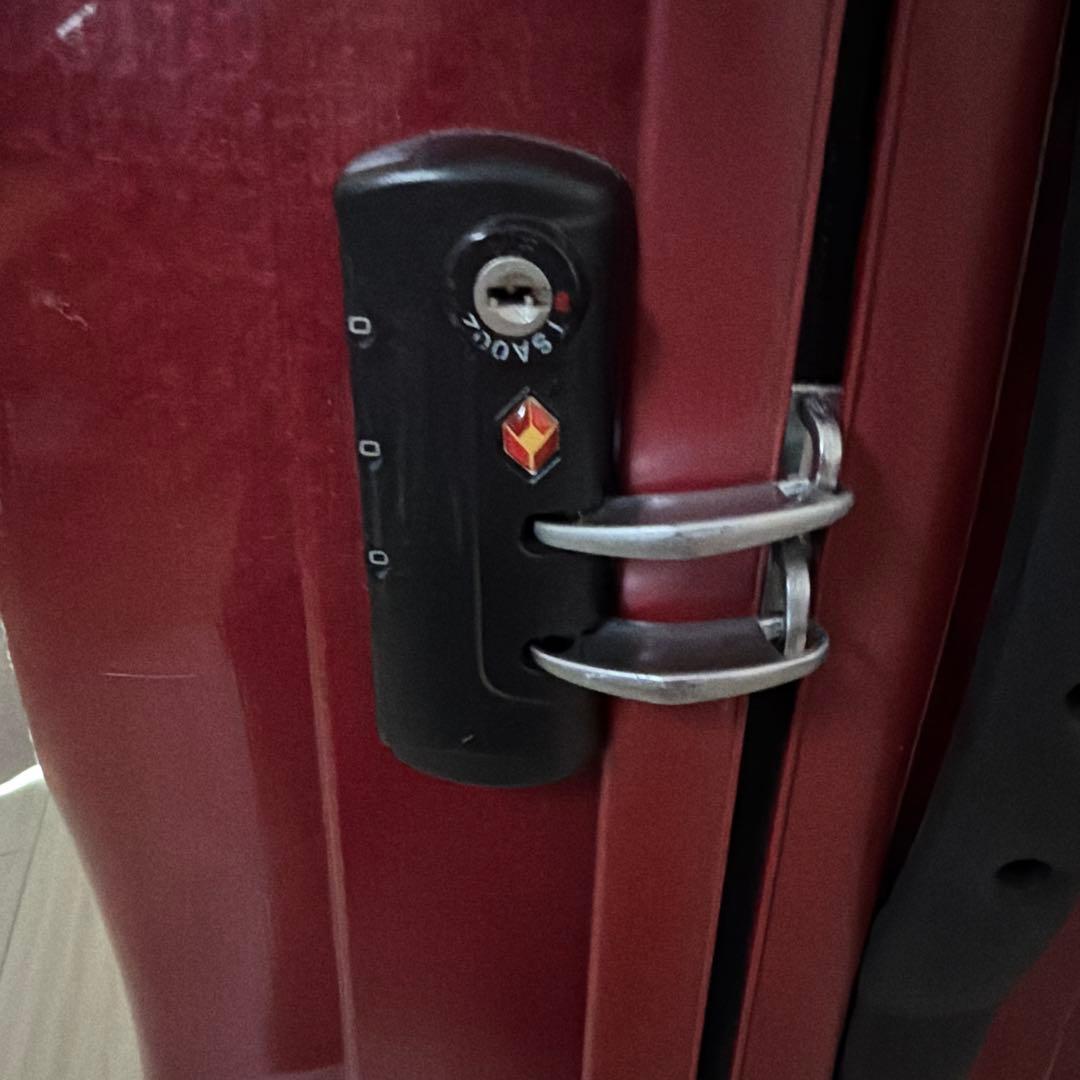 中古⭐️Samsonite TSAロック付きレット