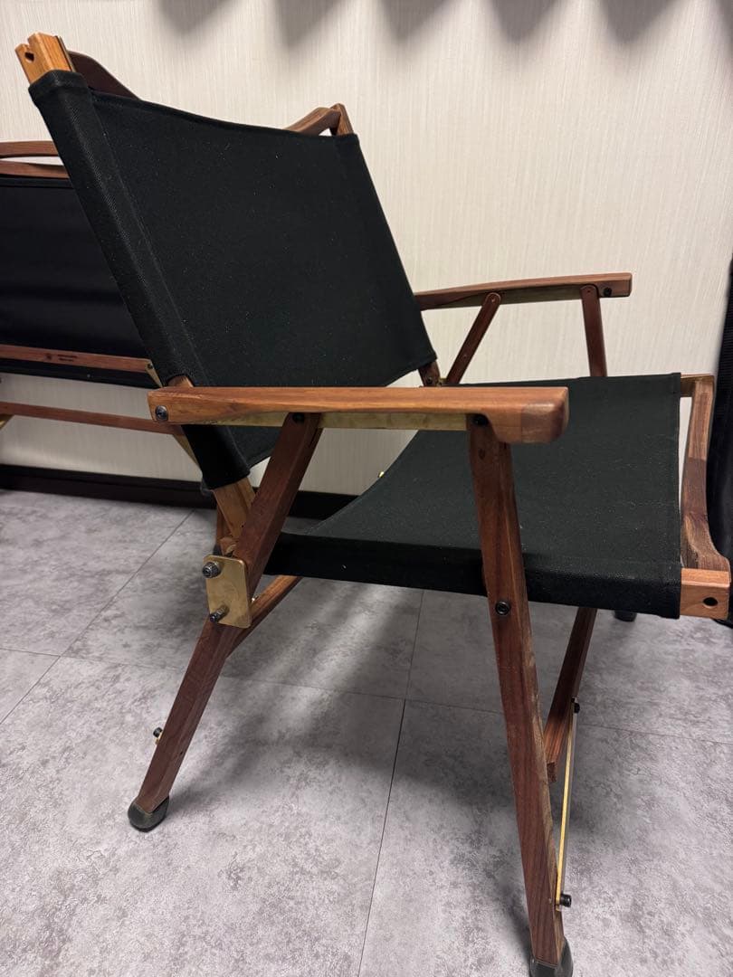 ハ*ー様 キャンプオンパレード　コンダクターズチェア　二脚セット　ジャンク