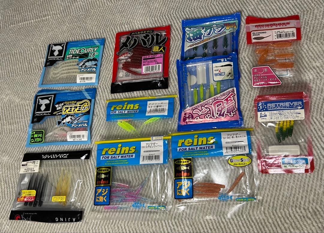 ライトゲーム、アジング、メバリング引退セット