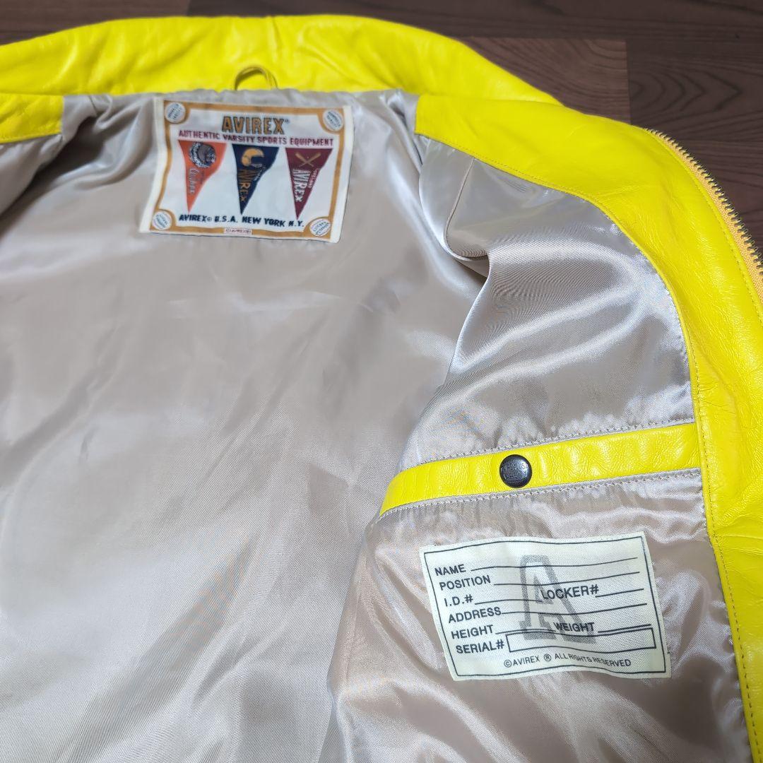 ジャケット・アウター AVIREX LIGHT SIGNATURE VARSITY JACKET