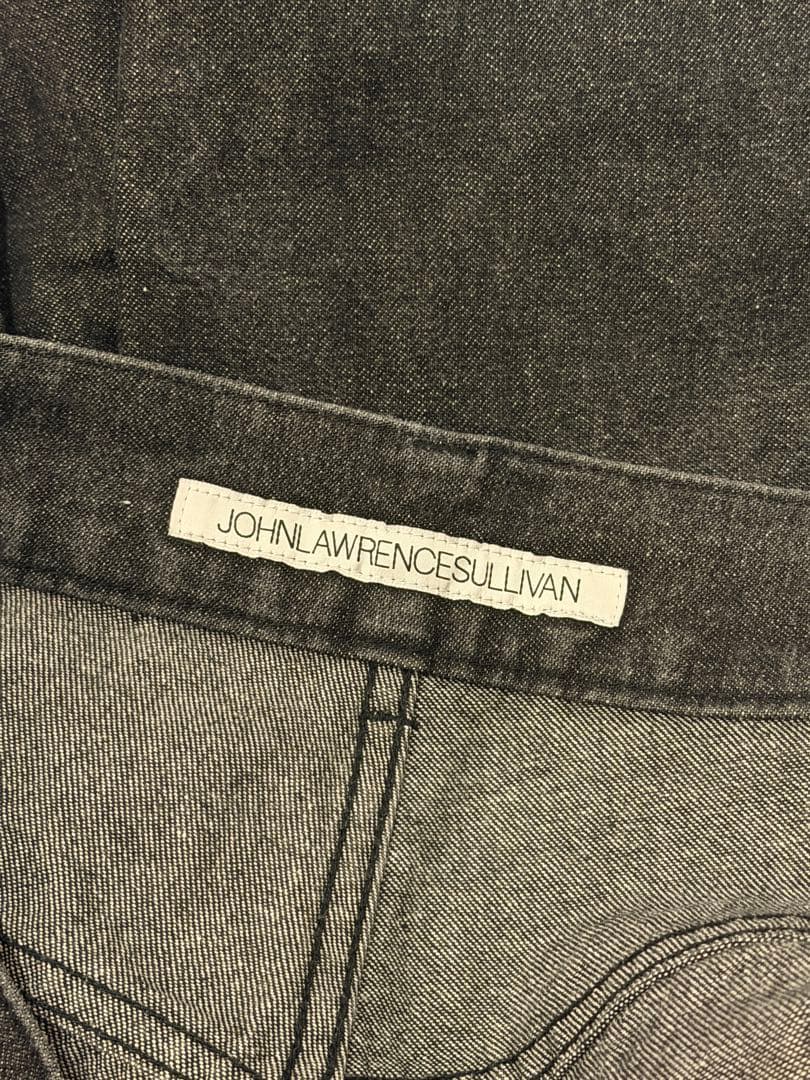 JOHN LAWRENCE SULLIVAN リジッドデニムワイドパンツ 48