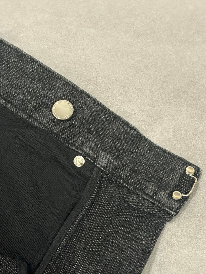 JOHN LAWRENCE SULLIVAN リジッドデニムワイドパンツ 48