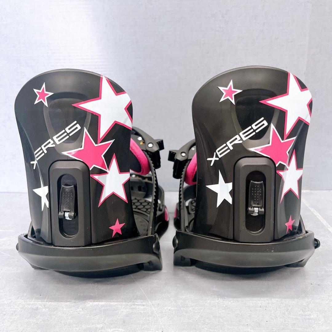 【3点セット】ジュニアスノーボード XERES 118cm バイン・ブーツセット