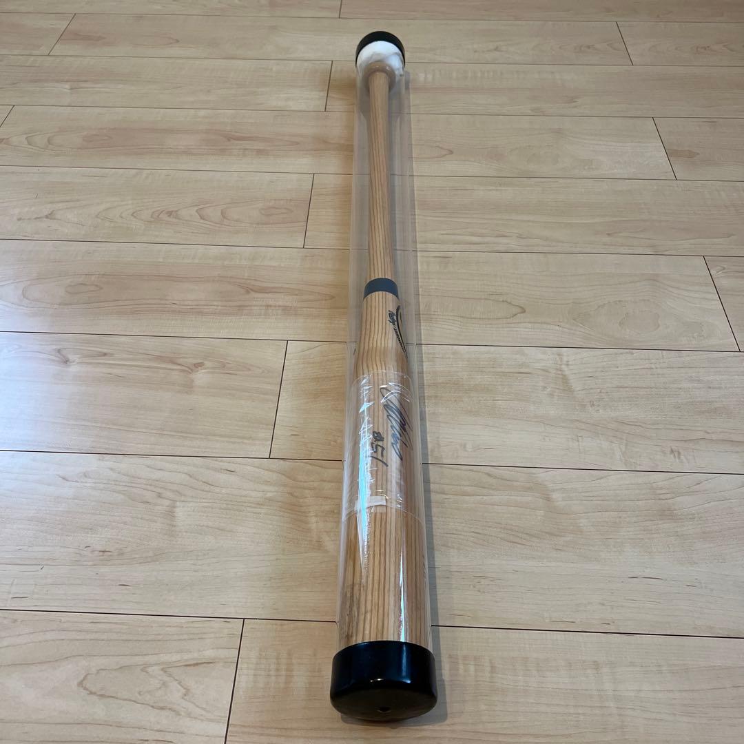 イチロー選手 マリナーズ入団時直筆サイン入り バット