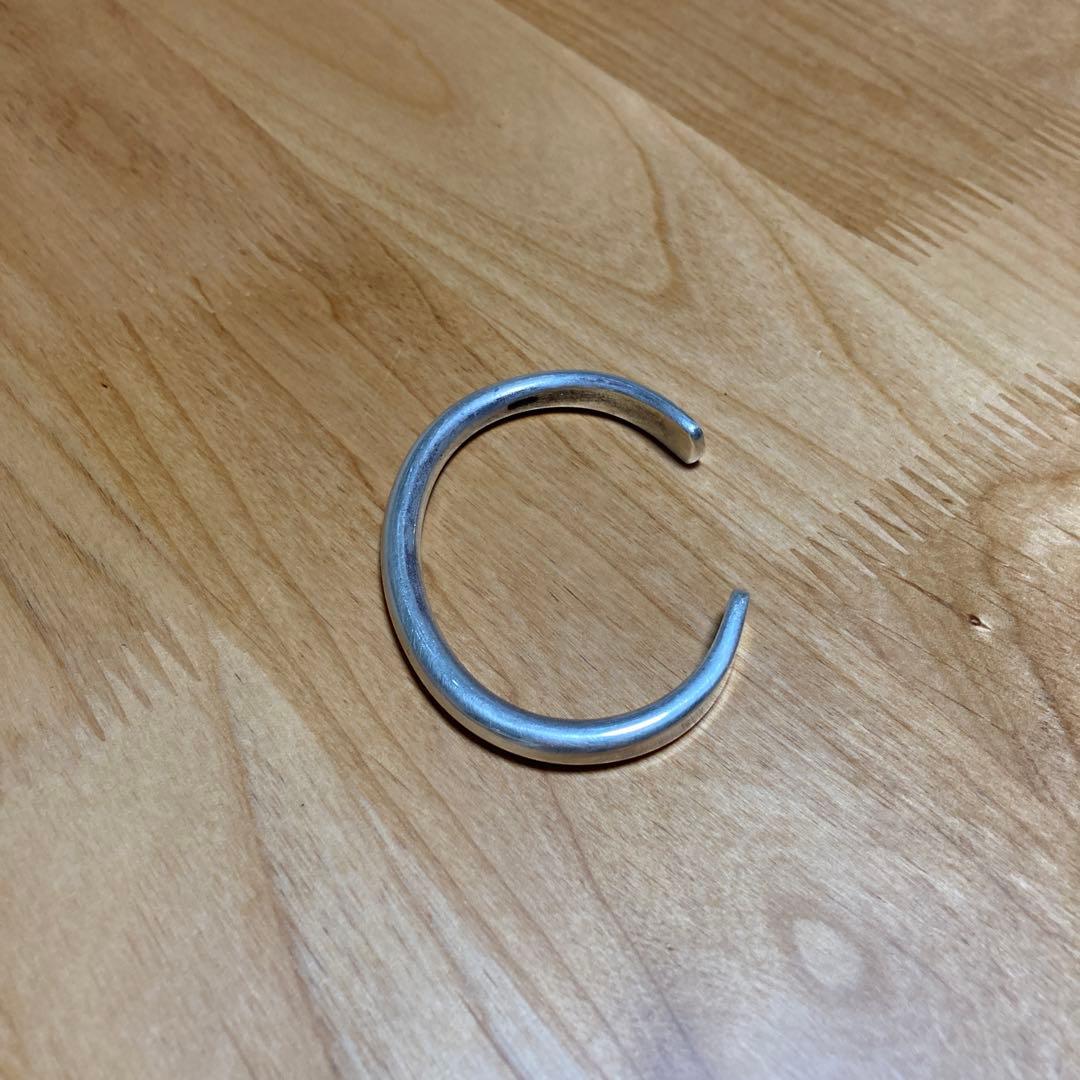 シルバー 925 オープンバングル インディアンジュエリー ヴィンテージ