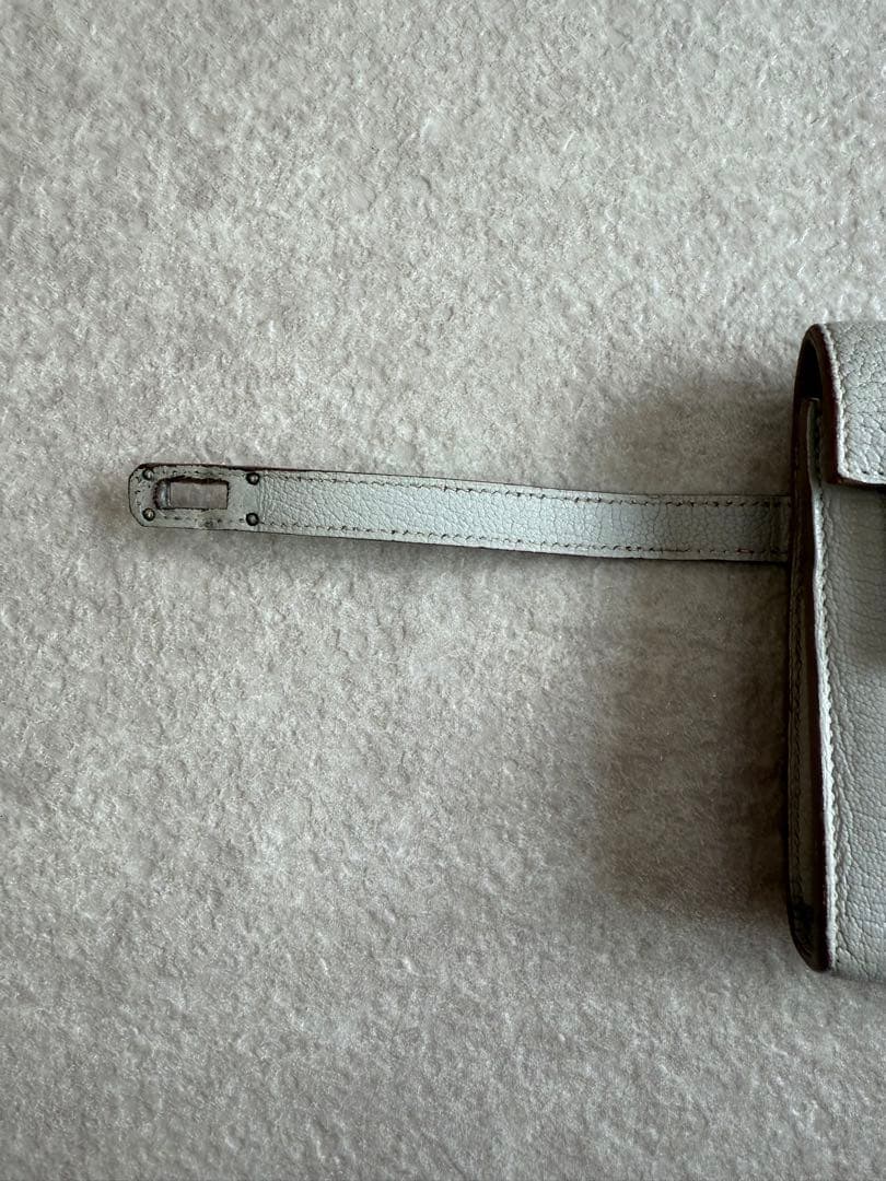 エルメス　ケリーウォレット　グレー系