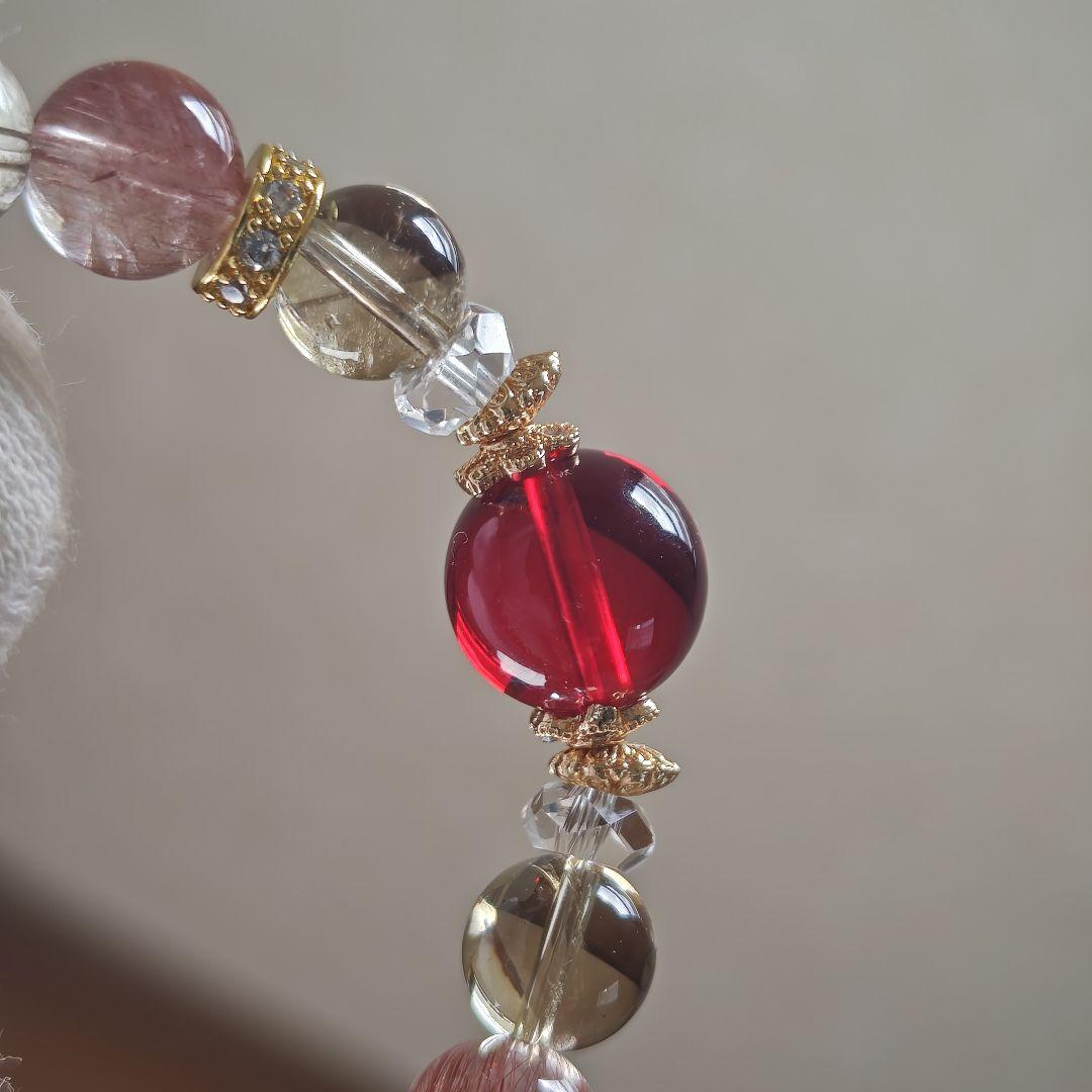 おまとめ専用です♡新作♡レッドルチル、スモーキーシトリン、練りレッドアンバー