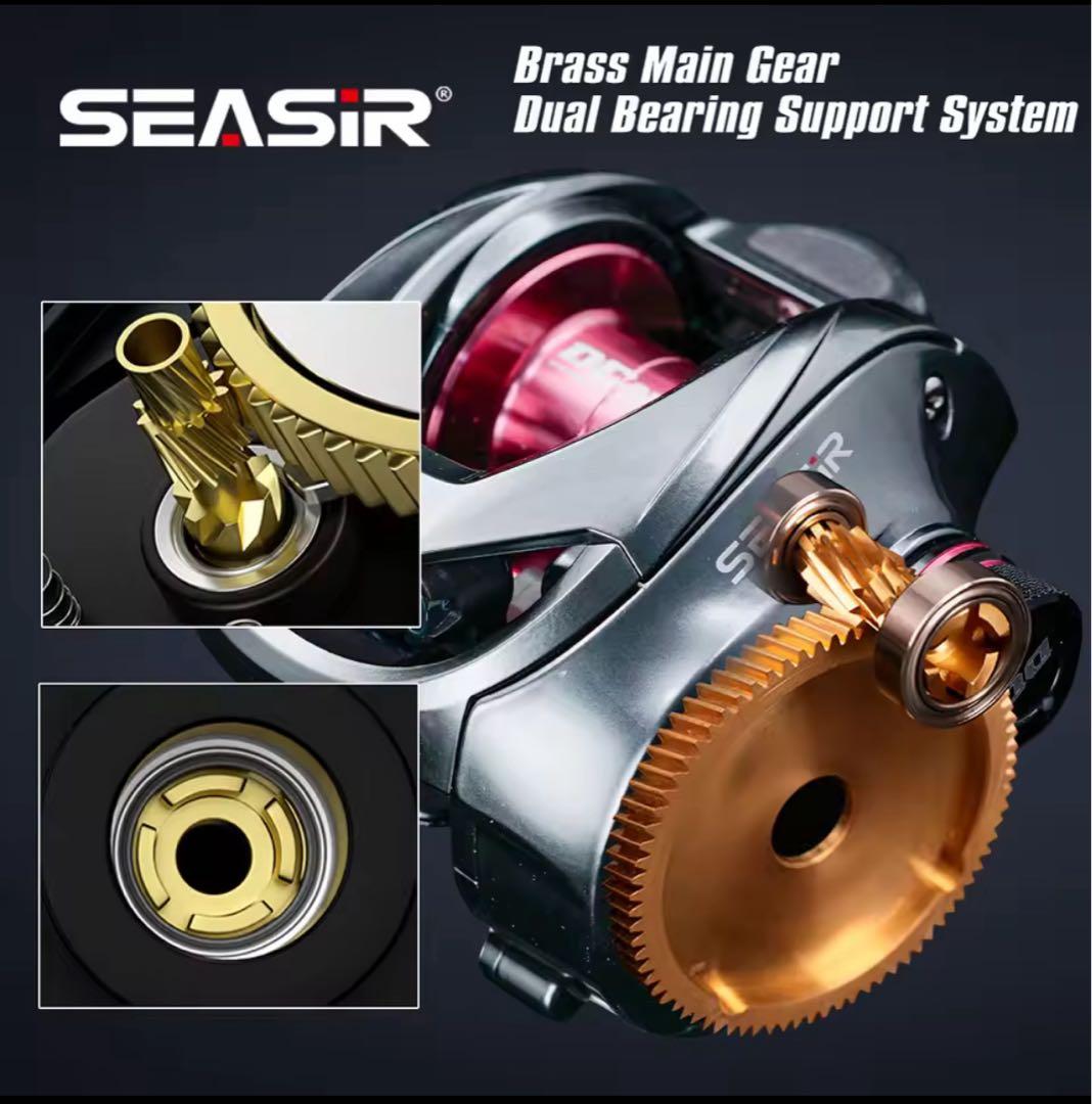⭐︎最新モデル⭐︎SEASIR DCast シーサー DCブレーキ搭載 左ハンドル