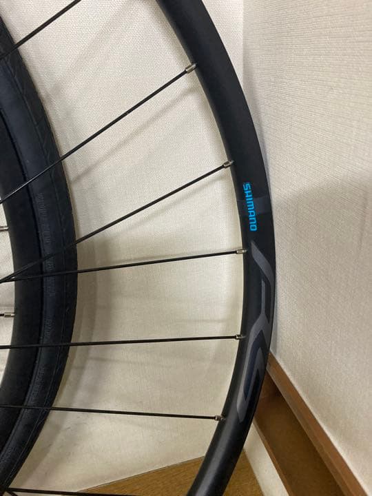 シマノディスク用ホイールタイヤ付き未使用に近い