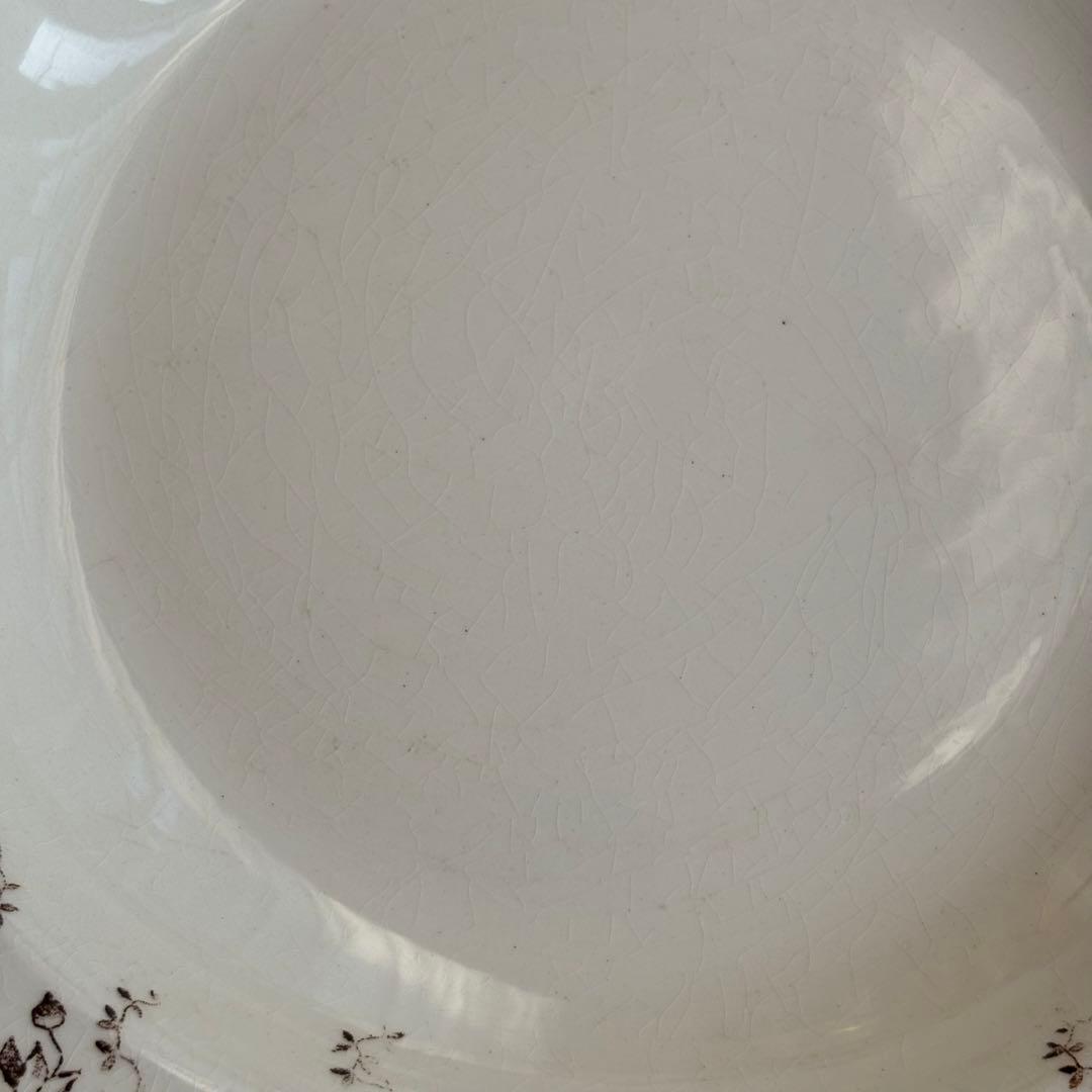 フランスアンティーク U&Cサルグミンヌ ALPHAND スーププレートB