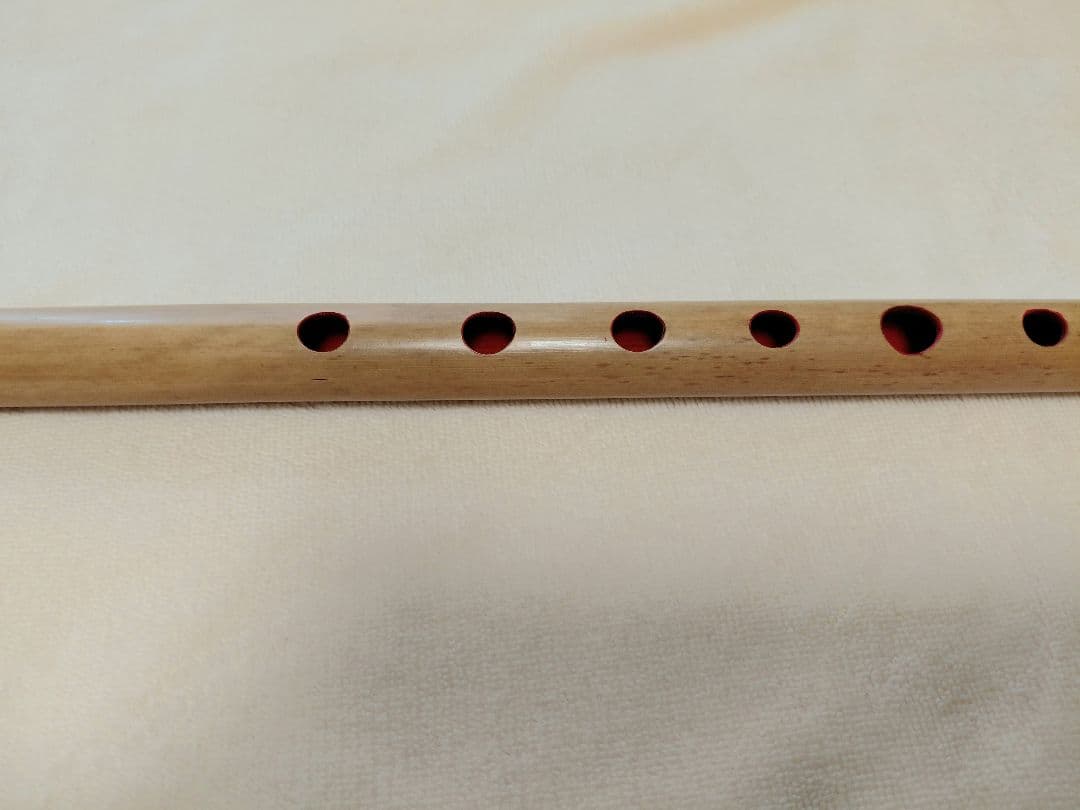 紫水楽人／七穴／五本／調律笛／篠笛／使用浅【お得！】