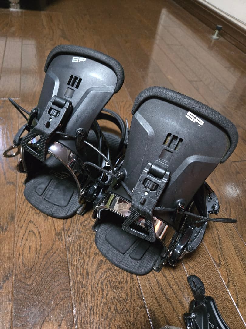 slab pure S カービングトゥーストラップ付　【sp binding】