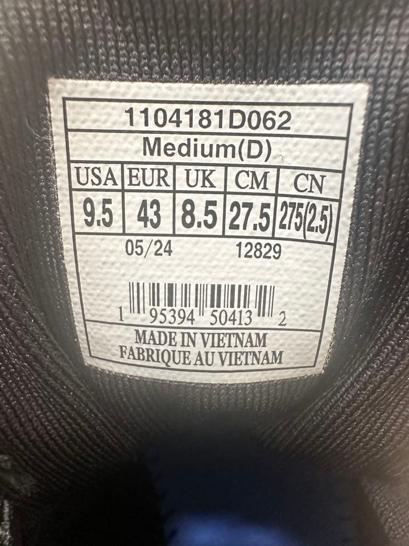 【超美品】BROOKS ゴースト16 ブルックス ブラックカモ