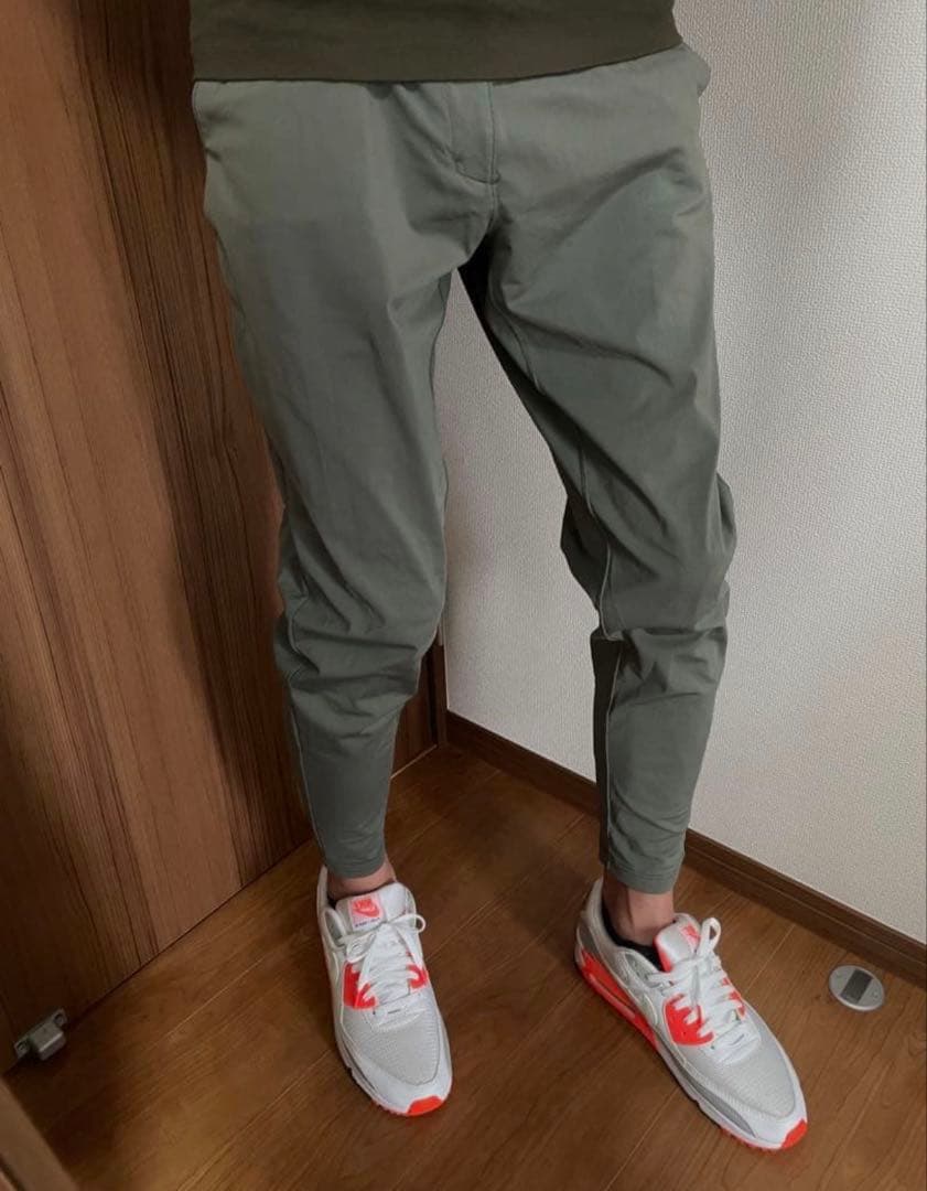 TFW49 アンクルスリムパンツ　カーキ　L junhashimoto ゴルフ