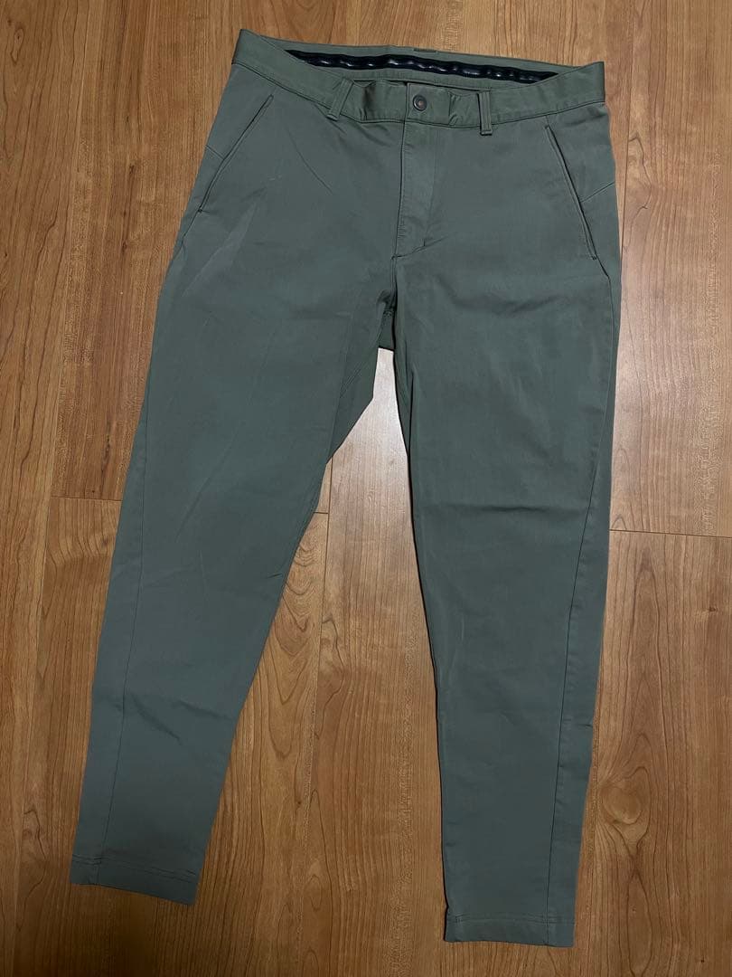 TFW49 アンクルスリムパンツ　カーキ　L junhashimoto ゴルフ