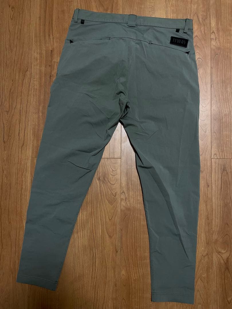 TFW49 アンクルスリムパンツ　カーキ　L junhashimoto ゴルフ