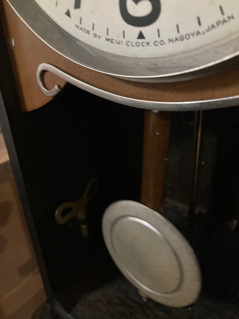 Meiji柱時計 チンチャン時計 8日巻き 稼働品 - メルカリ