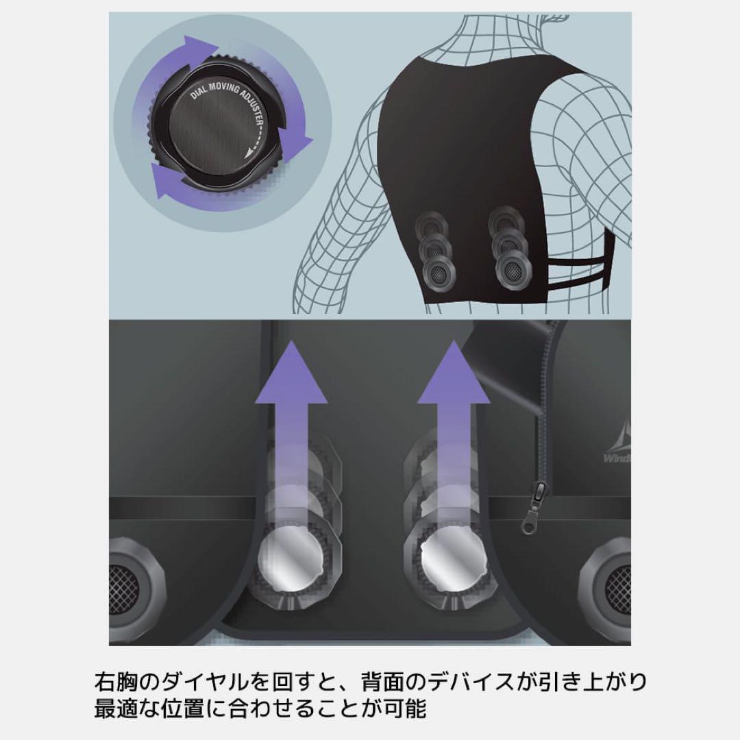 ワークマン ウィンドコア ペルチェベスト PRO2　6個セット　825