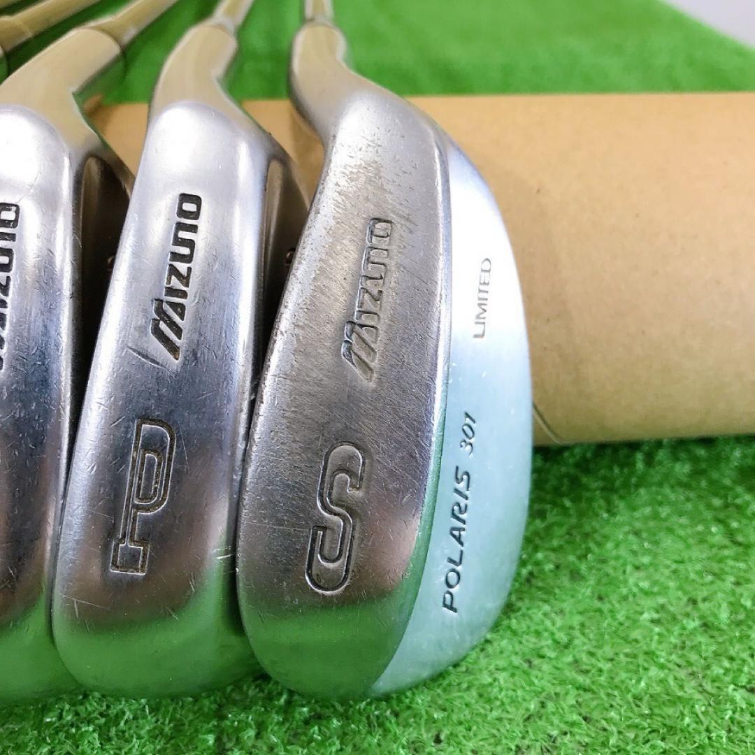 タ37★ミズノ POLARIS 301 LIMITED 9本アイアンセット 名器