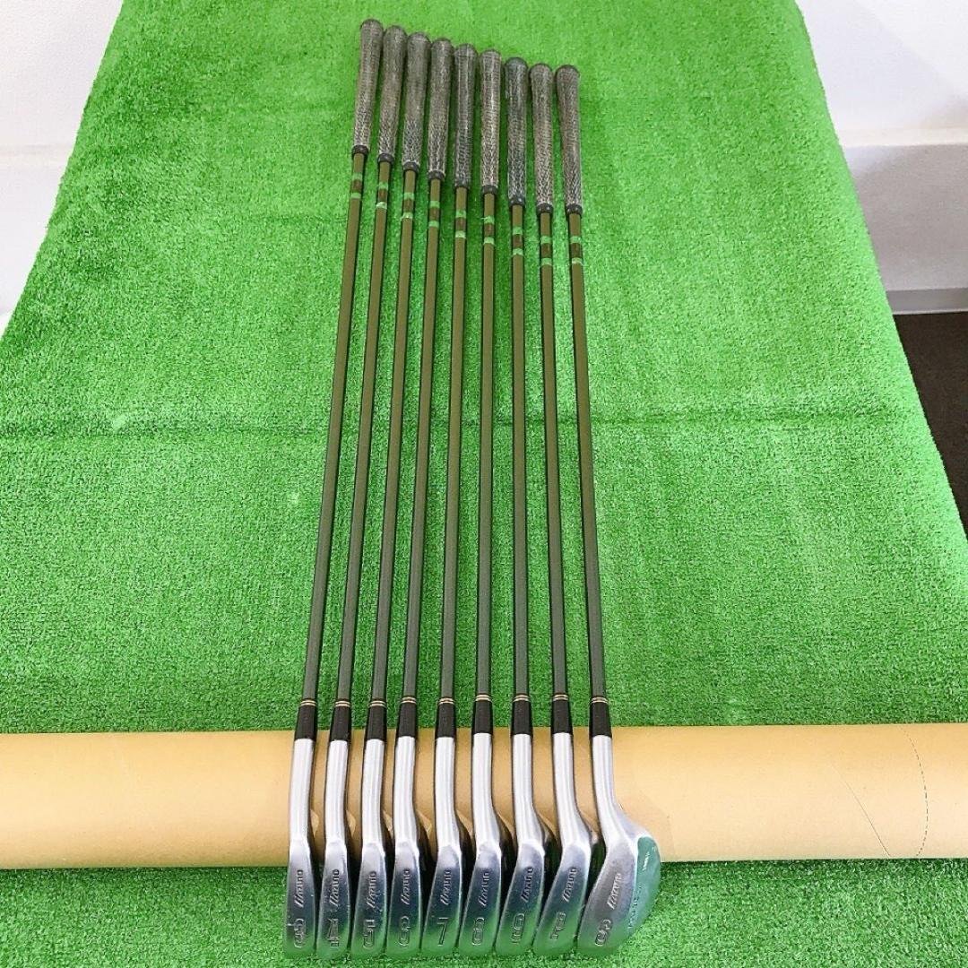 タ37★ミズノ POLARIS 301 LIMITED 9本アイアンセット 名器