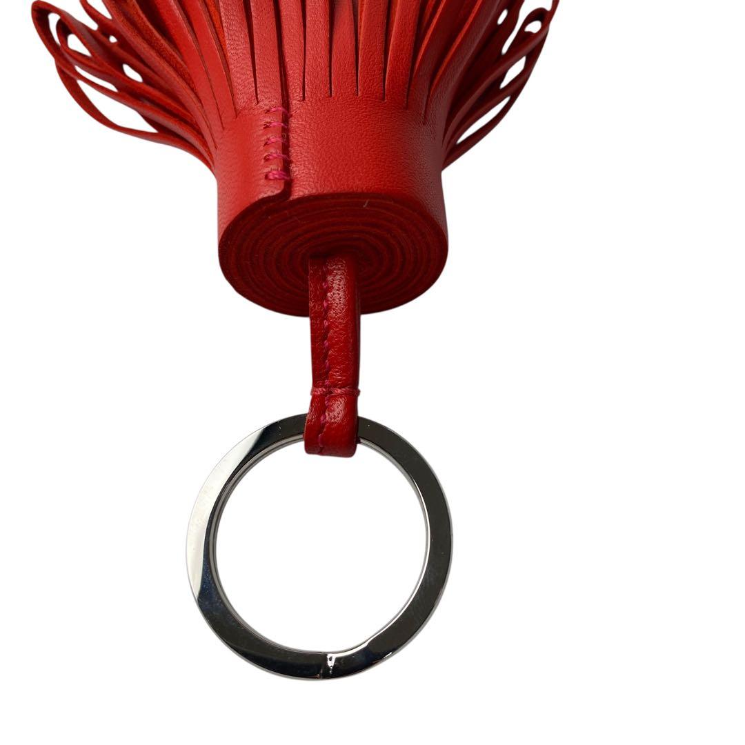 未使用 エルメス HERMES カルメン チャーム キーホルダー U刻印.