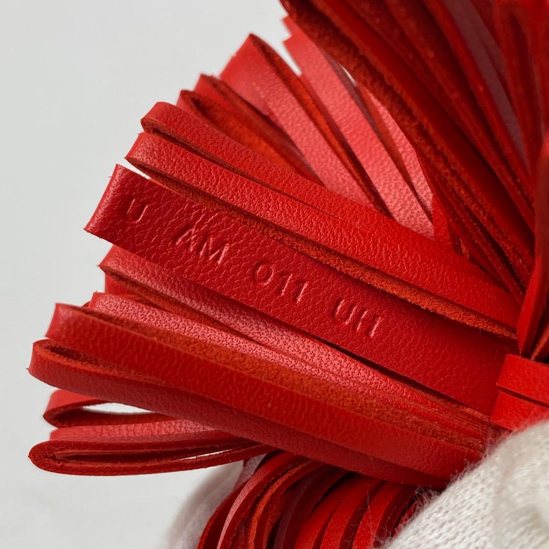 未使用 エルメス HERMES カルメン チャーム キーホルダー U刻印.