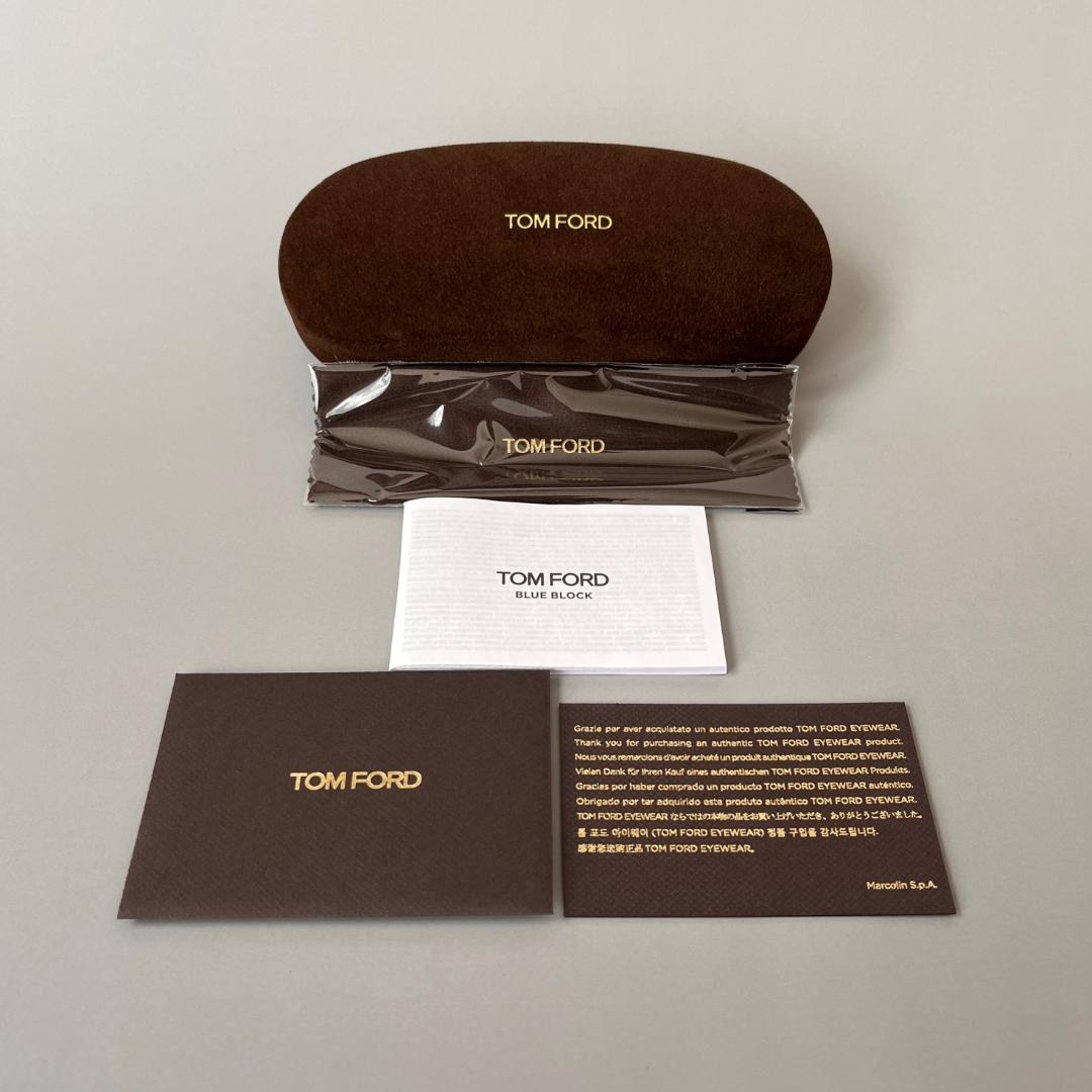 トムフォード メガネ アジアンフィット サーモント ブロー ブラック 黒 眼鏡