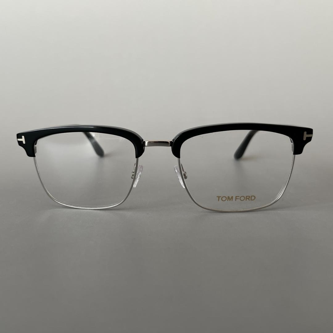トムフォード メガネ アジアンフィット サーモント ブロー ブラック 黒 眼鏡