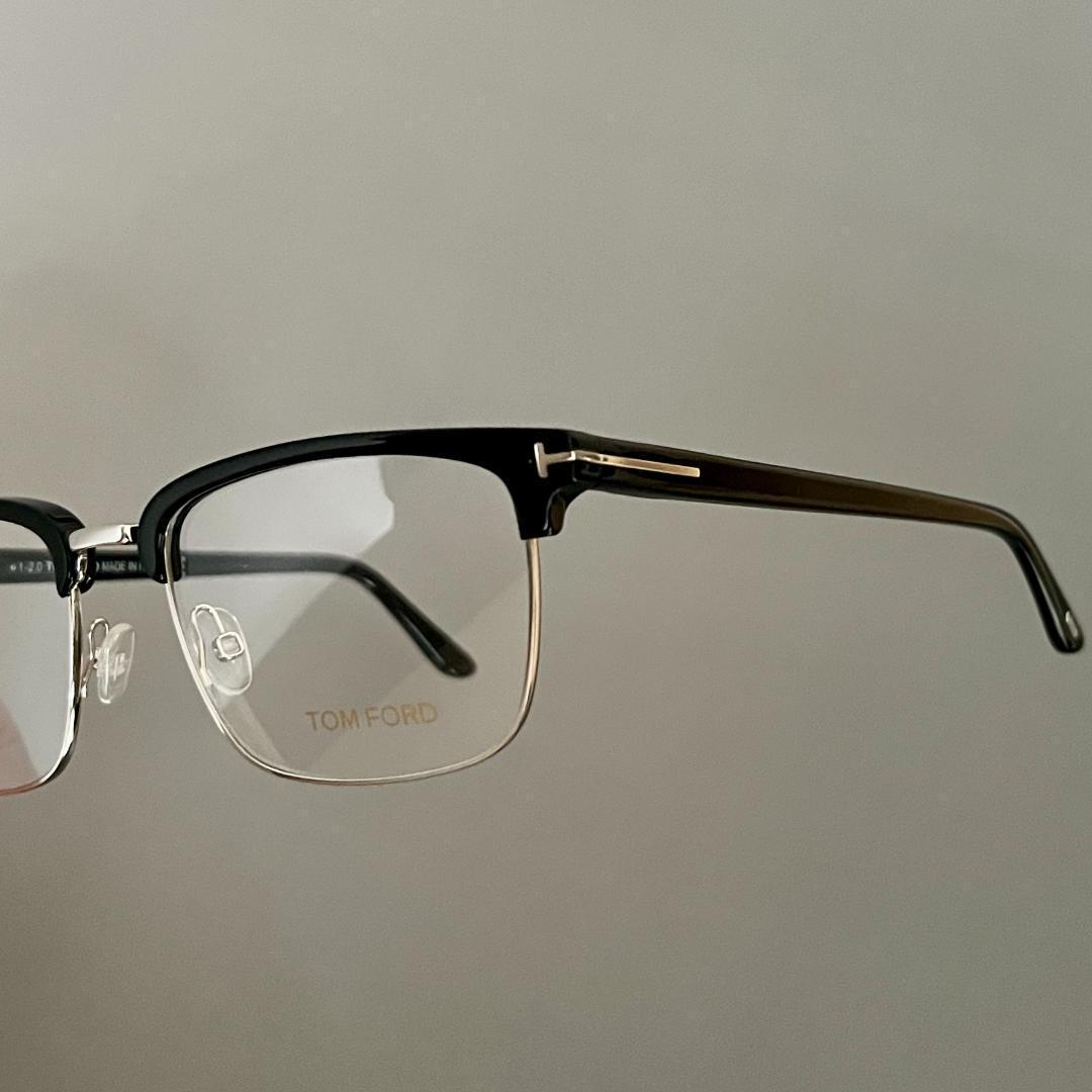 トムフォード メガネ アジアンフィット サーモント ブロー ブラック 黒 眼鏡