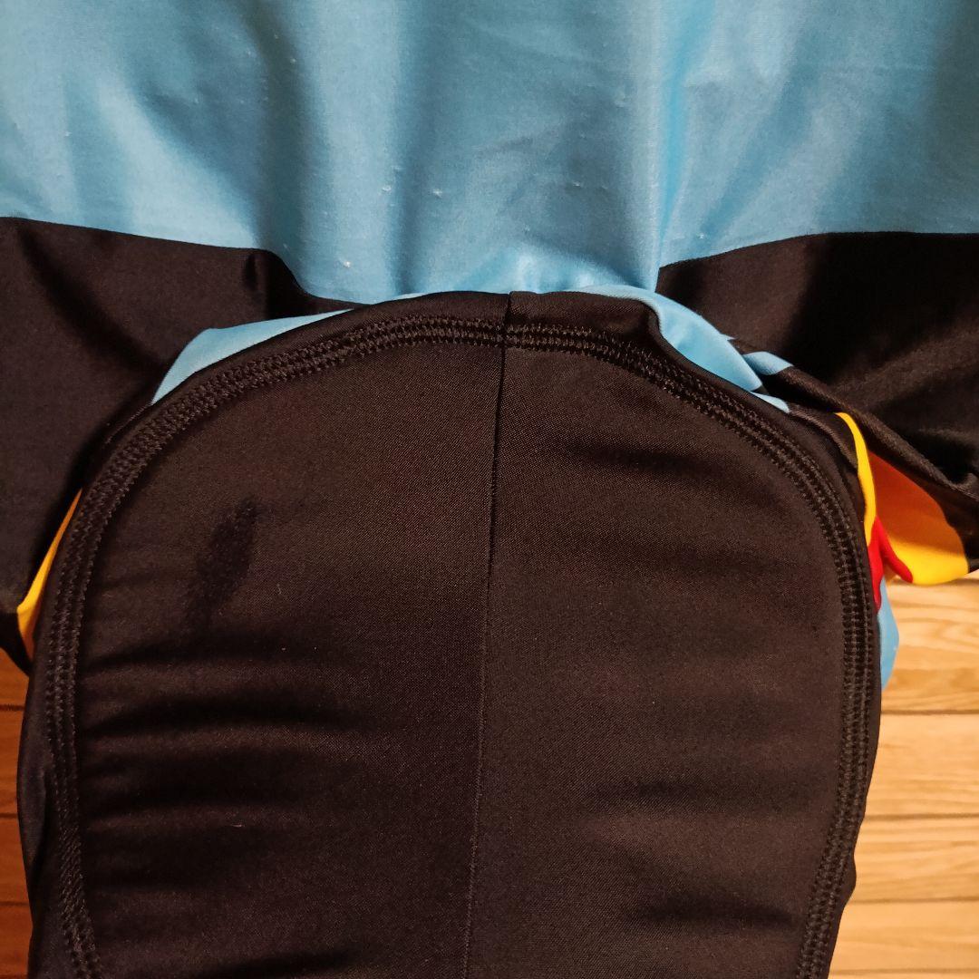 支給品　ベルギー代表　半袖スキンスーツ　ナショナルチーム　ワンピ　BELGIUM