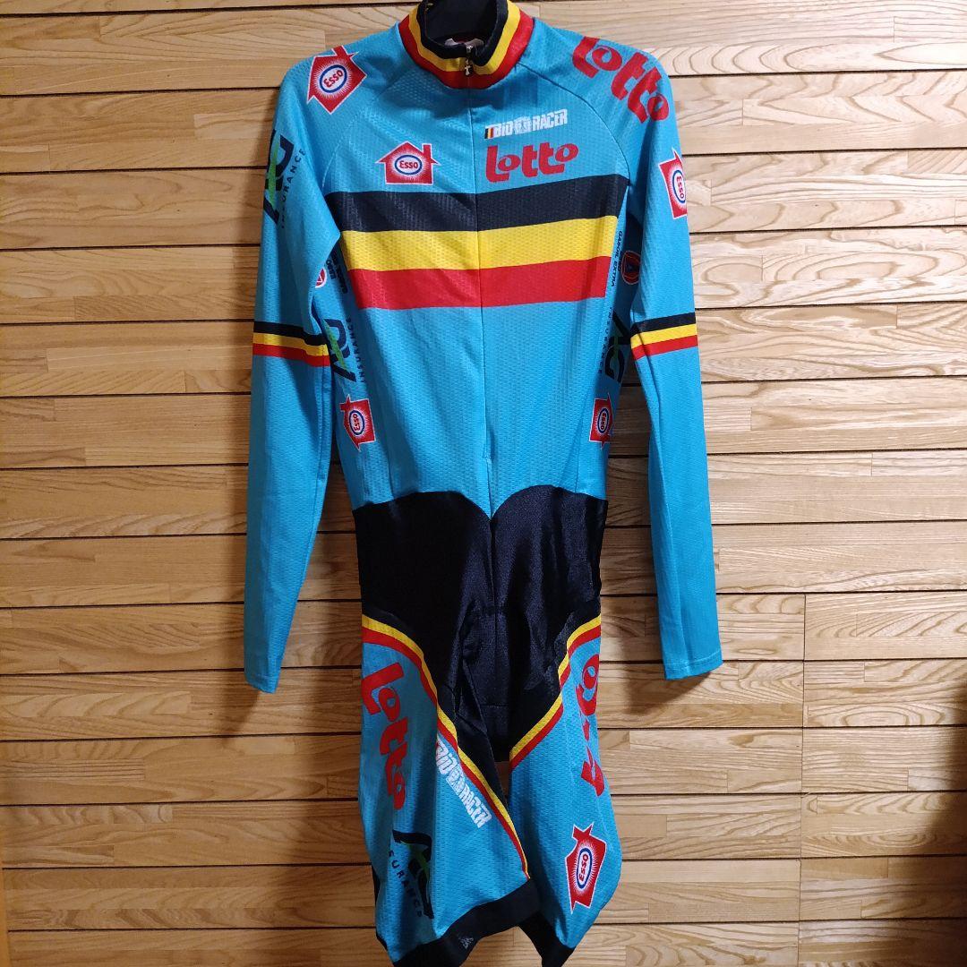 支給品　ベルギー代表　半袖スキンスーツ　ナショナルチーム　ワンピ　BELGIUM