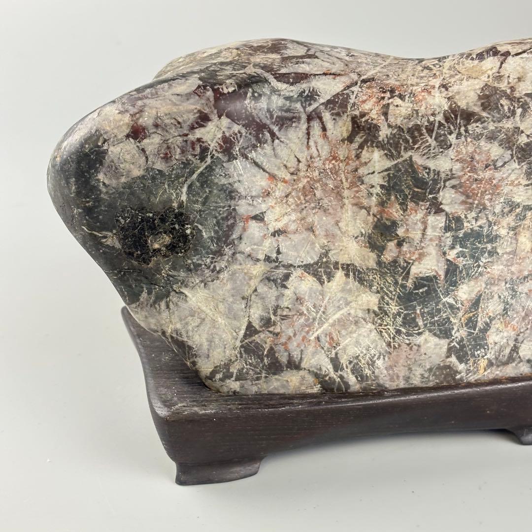 古美術 菊花石 飾石 天然石 約3.6kg