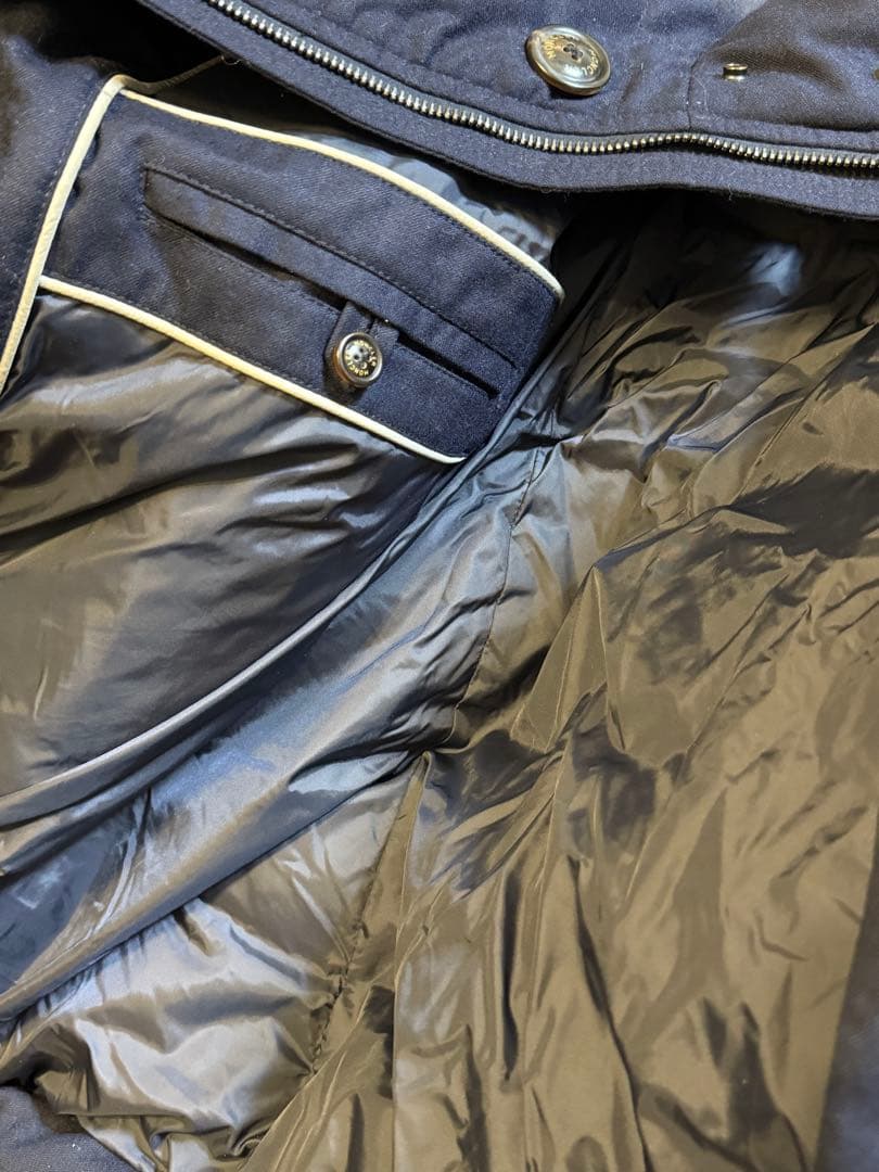 MONCLER ネイビー ダウンコートBANDIER GIACCA サイズ2