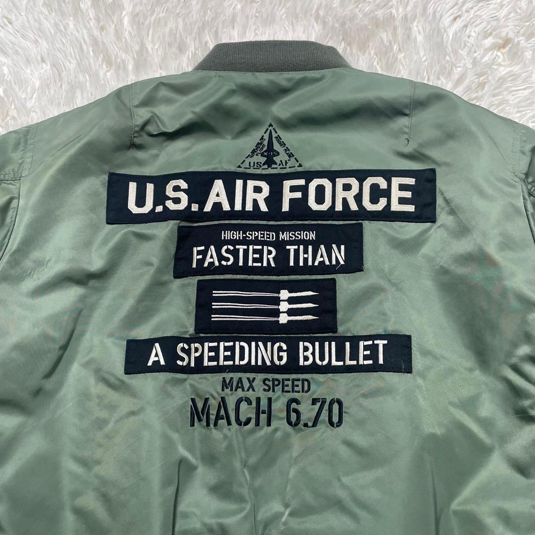 AVIREX MA-1 フライトジャケットUS.AIR FORCE 2XL
