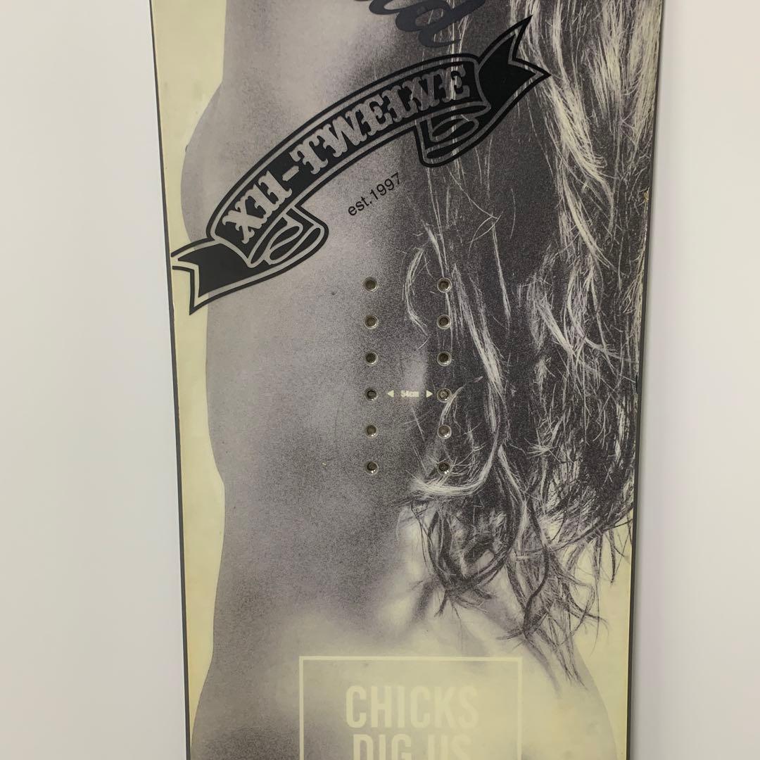 スノーボード twelve Jack ビンディング付き