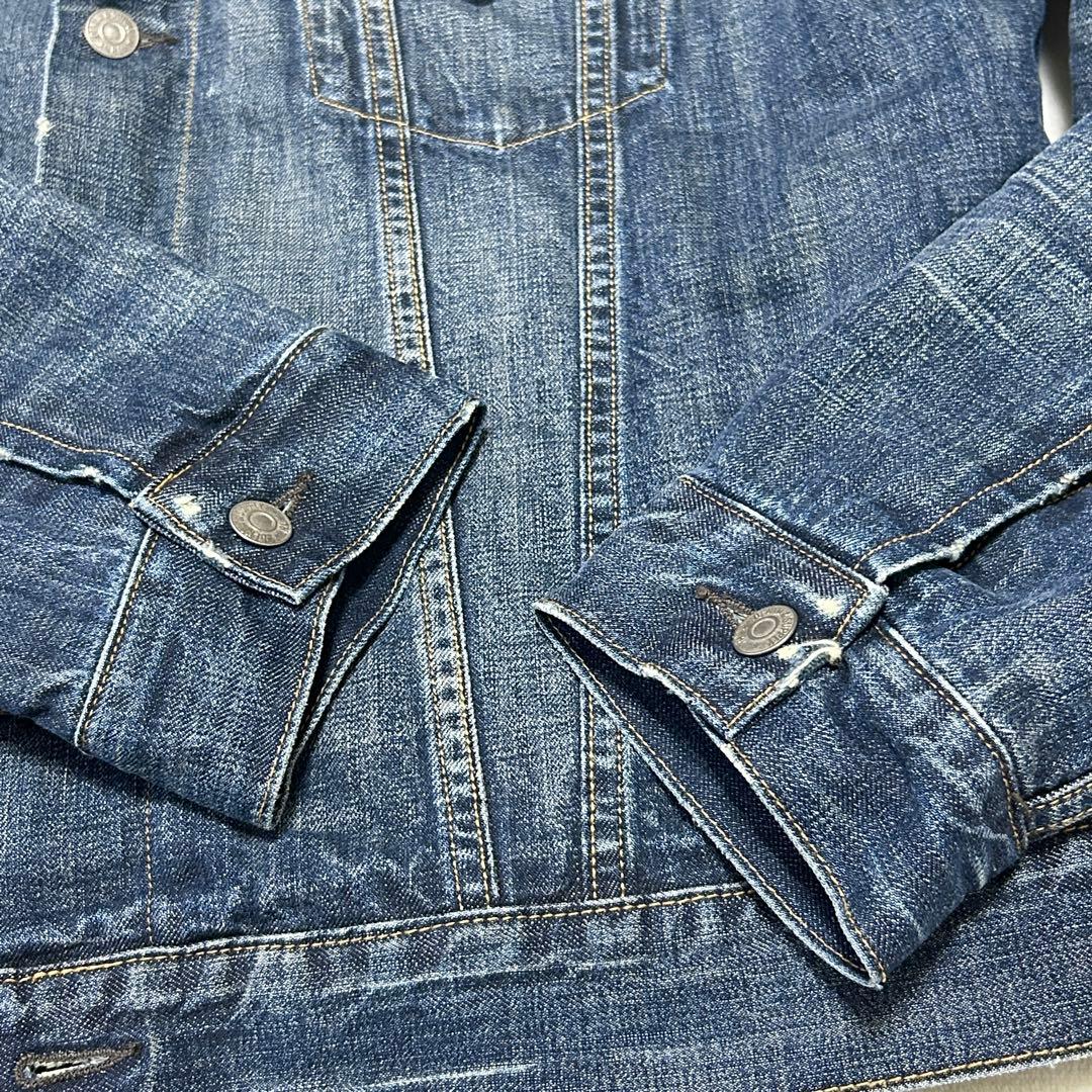 美品 ポロラルフローレン 星条旗 デニムジャケット Gジャンボア XXL 3L