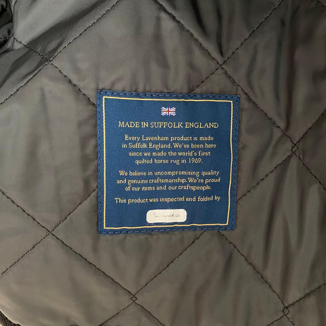 LAVENHAM ラベンハム ボンバーレイドン コーデュロイジャケット サイズ
