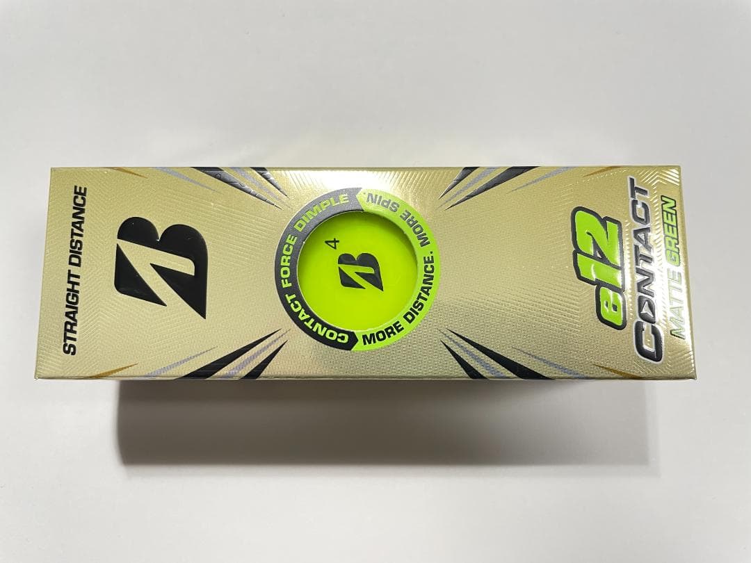 【新品・未使用】Bridgestone Golf ball e12マッドグリーン