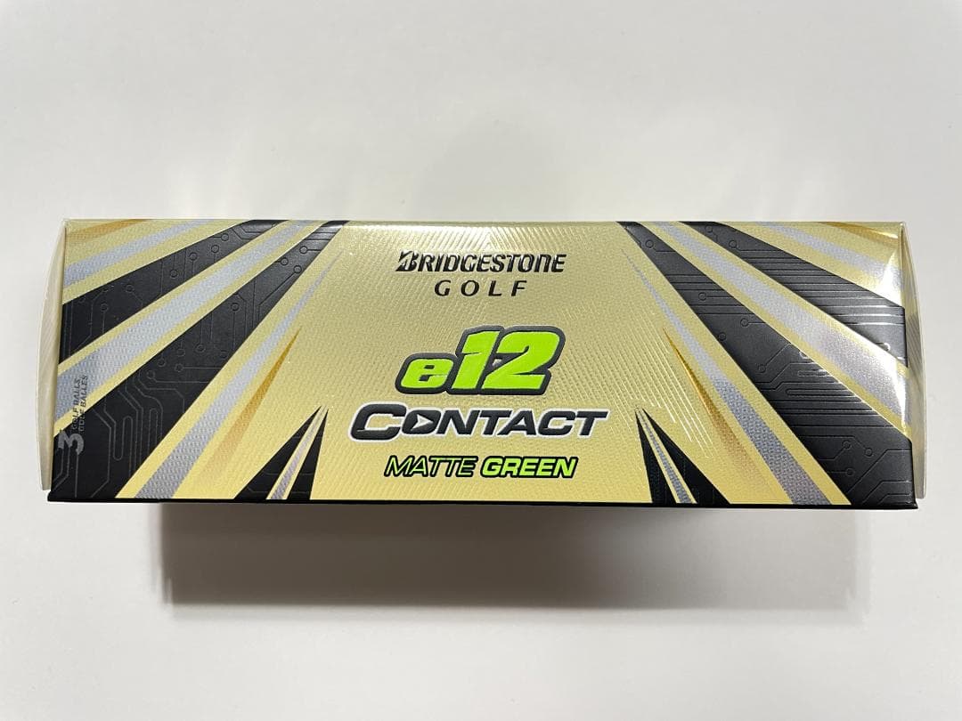 【新品・未使用】Bridgestone Golf ball e12マッドグリーン