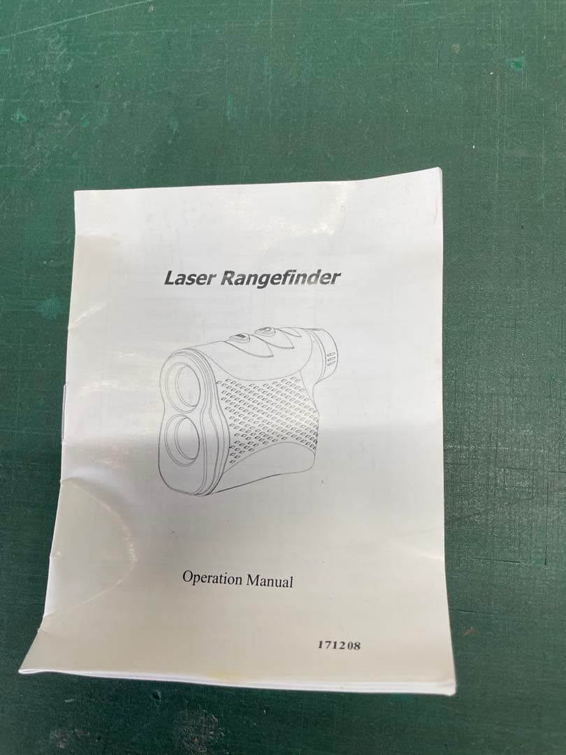 ☆レーザー距離計 本体・ケース・取扱説明書付き