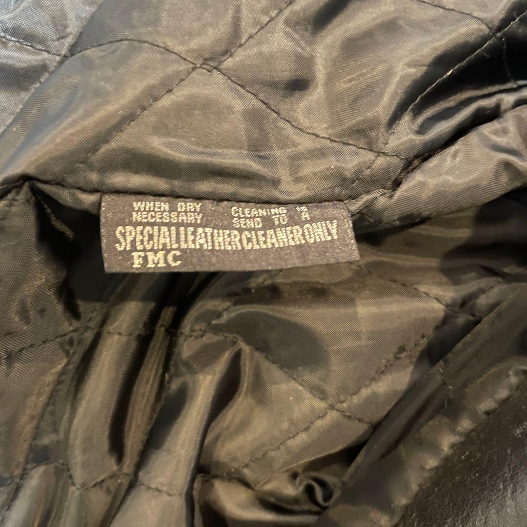 AMERICAN NOSTALGIA シングルライダースジャケット　本革