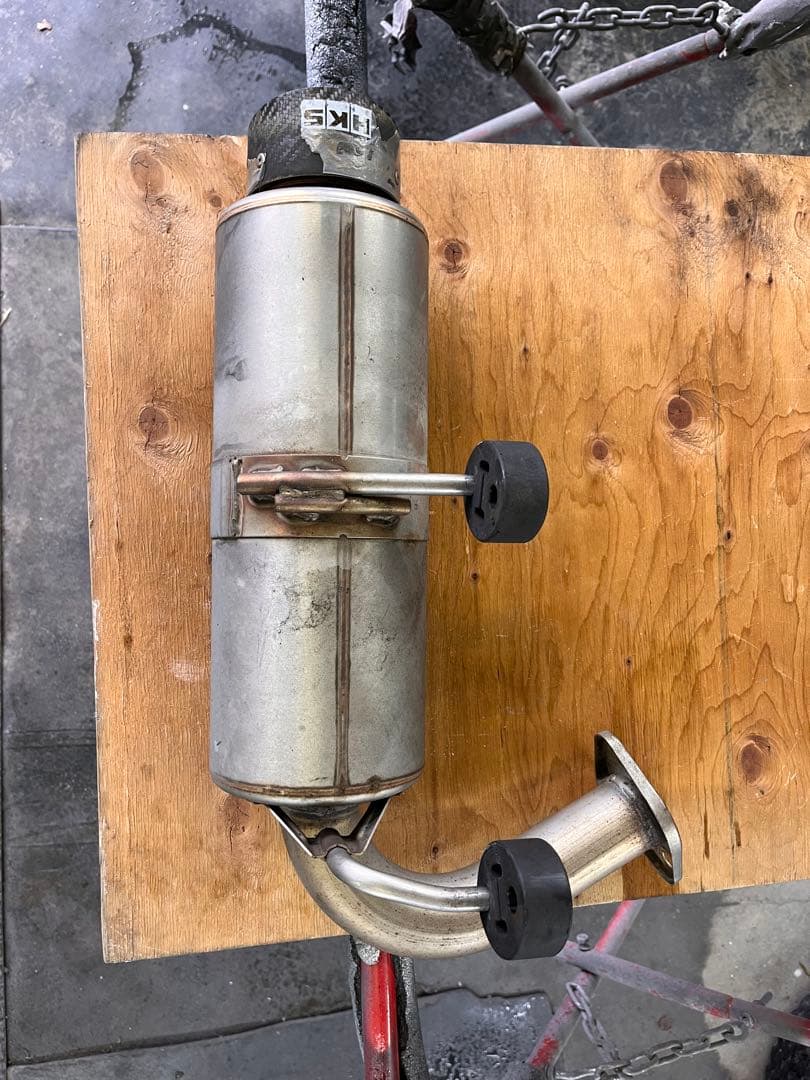 HKS ステンレス マフラー本体 2個セット