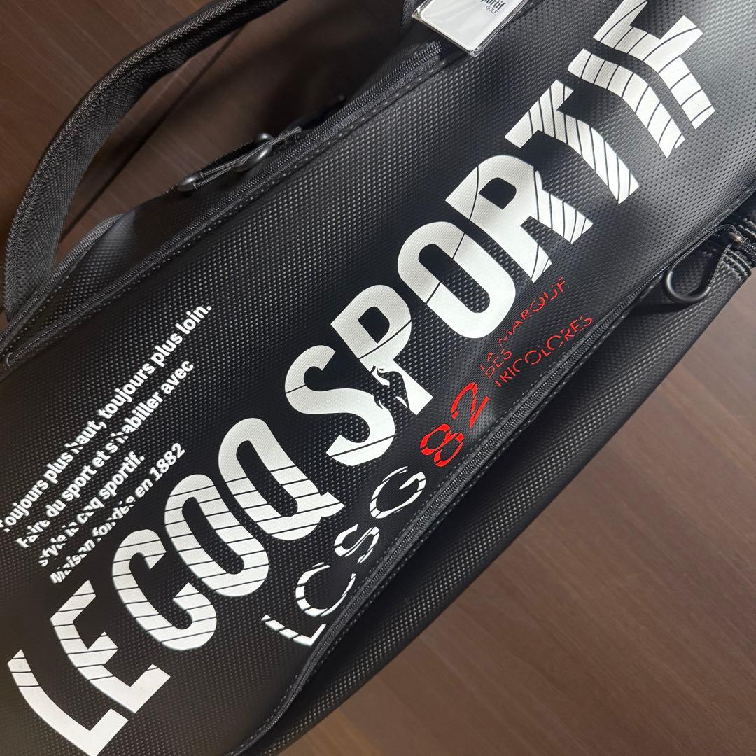 LECOQ SPORTIF LCSG82 キャディバッグ ゴルフバッグ ブラック
