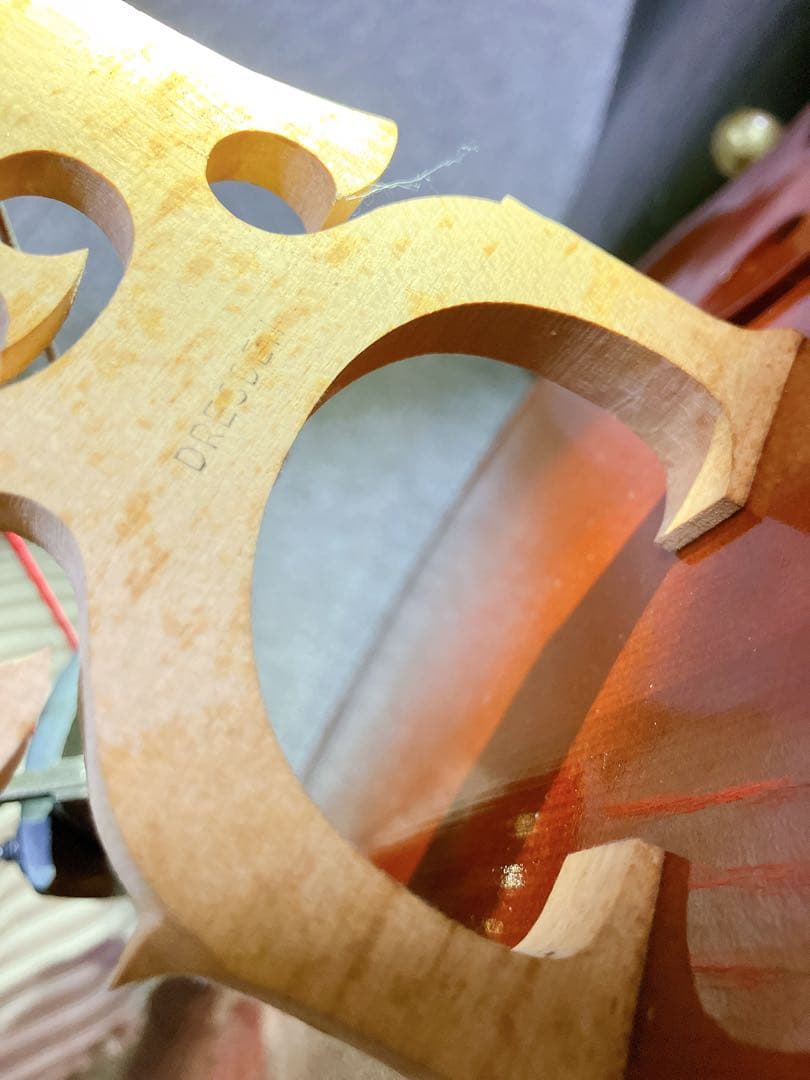 【ちげなべ】チェロ（no label) 4/4 ハードケース付　送料込み