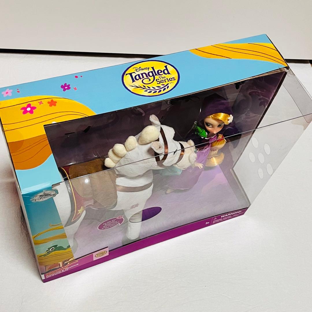 ディズニー　ラプンツェル　マキシマス　フィギュア　ドール　アドベンチャーセット