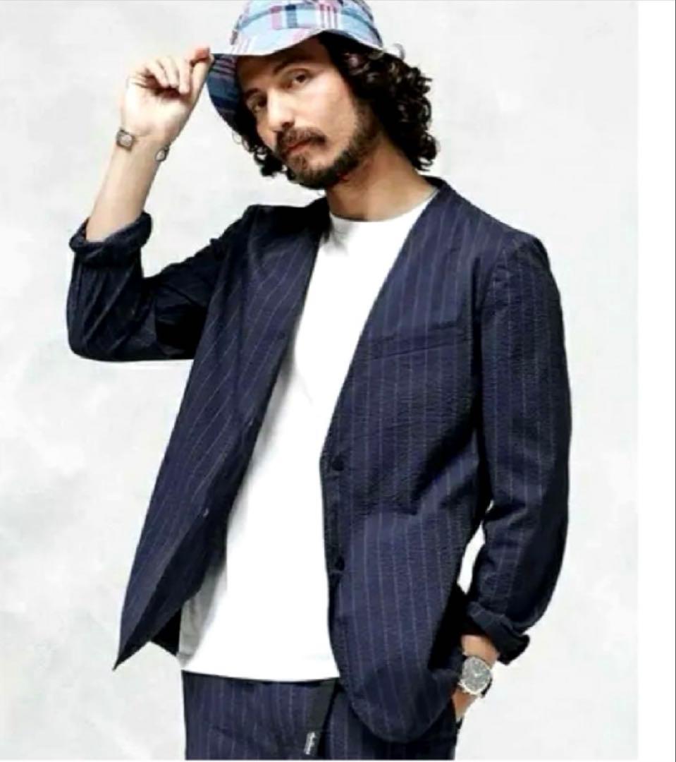 ワイルドシングス ナノユニバース 別注 セットアップ ハーフパンツ 黒