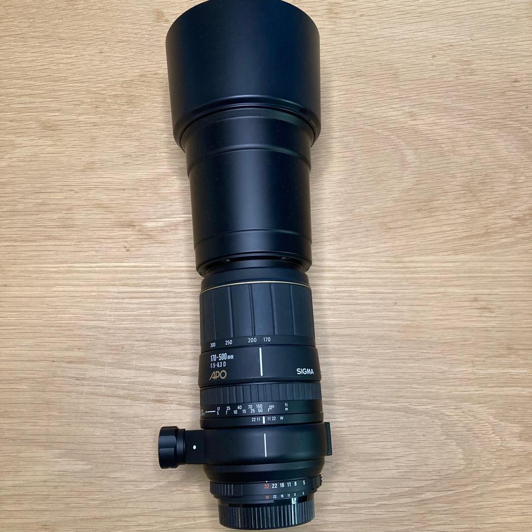 シグマアポズーム170-500(ケース付き)